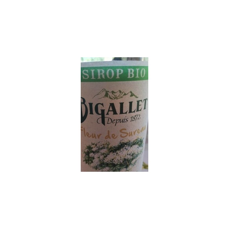 SIROP FLEUR DE SUREAU BIO 70CL SIROP FLEUR DE SUREAU BIO 70CL