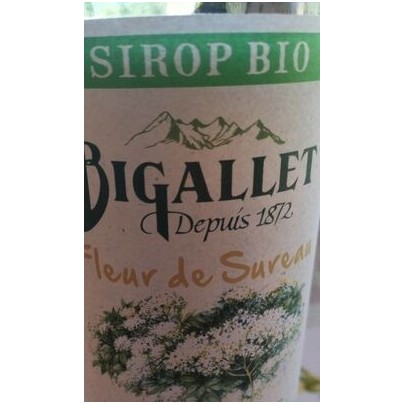 SIROP FLEUR DE SUREAU BIO 70CL