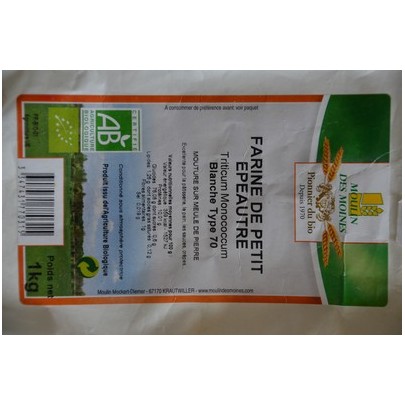 FARINE DE PETIT EPEAUTRE T70