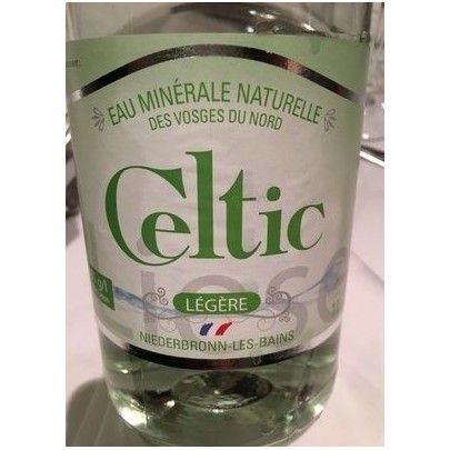 EAU CELTIC VERTE PETILLANTE 1L