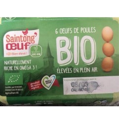 6 OEUFS BIO