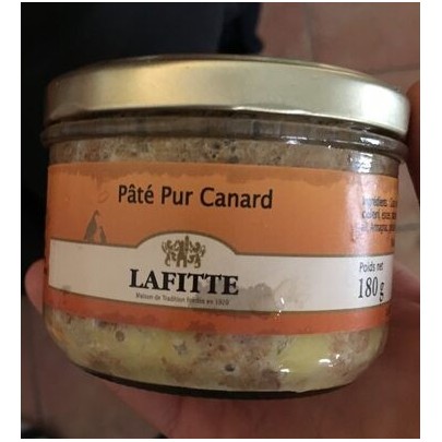PATE PUR CANARD 180G