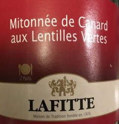 MITONNEE DE CANARD 760G