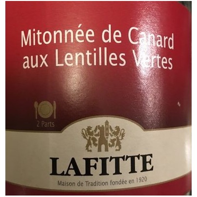 MITONNEE DE CANARD 760G