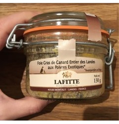FOIE GRAS DE CANARD POIVRES EN