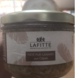 PATE PUR CANARD CEPES 180G