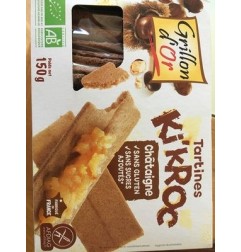 TARTINES KIKROC CHATAIGNE 150G