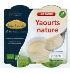 YAOURT ENTIER 4X