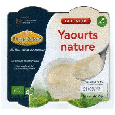 YAOURT ENTIER 4X