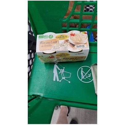 RIZ AU LAIT DE BREBIS 2X125G