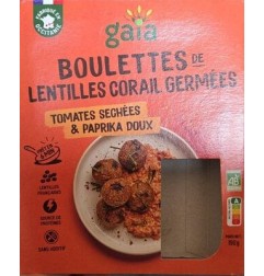 BOULETTES DE LENTILLES CORAIL