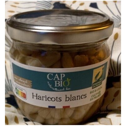 HARICOTS BLANCS AU NATUREL BIO