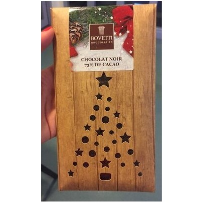 CHOCOLAT NOIR DECOR NOEL 100G
