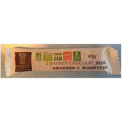 BARRE SNACKING 40G CHOC. NOIR