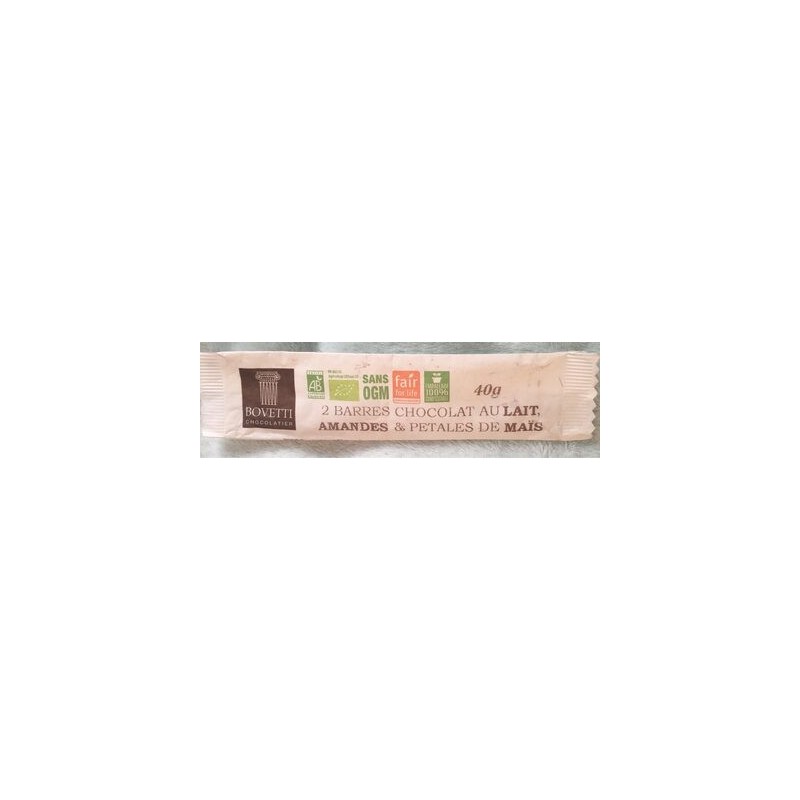 BARRE SNACKING 40G CHOC. LAIT