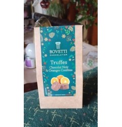 TRUFFES CHOCOLAT NOIR ET ORANG