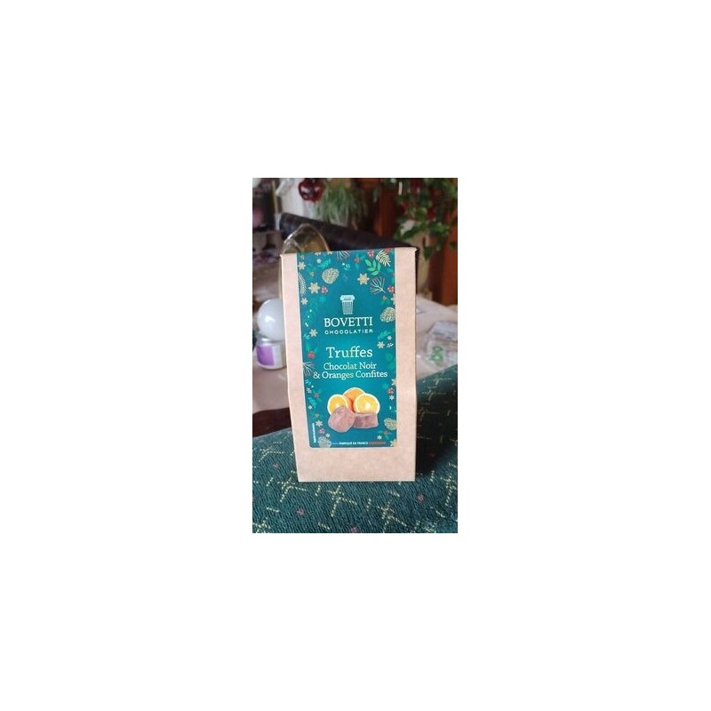 TRUFFES CHOCOLAT NOIR ET ORANG TRUFFES CHOCOLAT NOIR ET ORANG