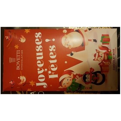 CHOCOLAT NOIR JOYEUSES FETES