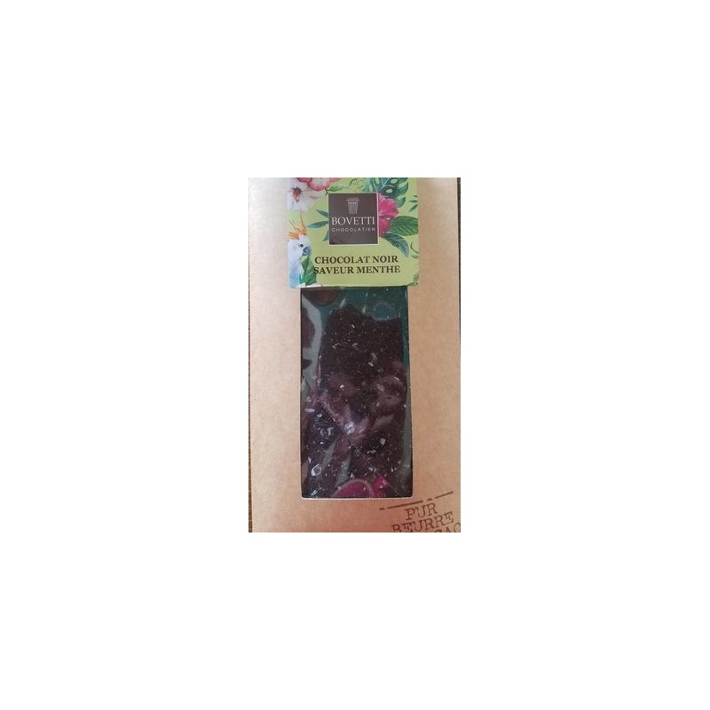 CHOCOLAT NOIR MENTHE 100G