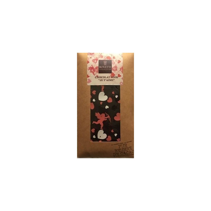 CHOCOLAT NOIR JE T AIME 100G