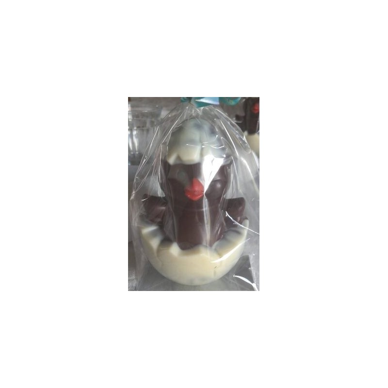 POUSSIN COQUILLE CHOCOLAT NOIR