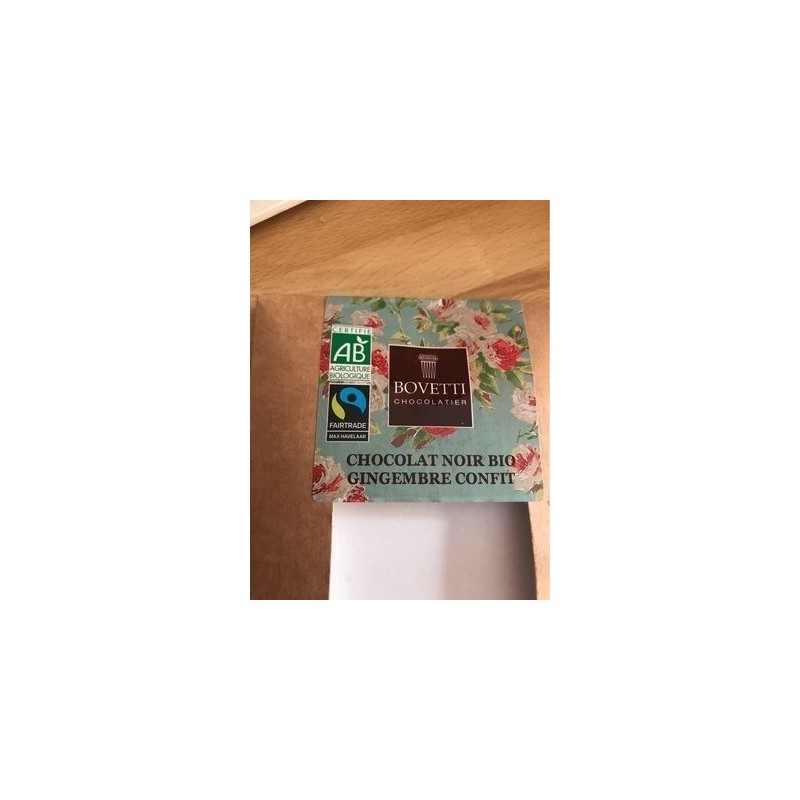 CHOCOCOLAT NOIR GINGEMBRE BIO CHOCOCOLAT NOIR GINGEMBRE BIO