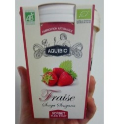 SORBET FRAISE AQUIBIO