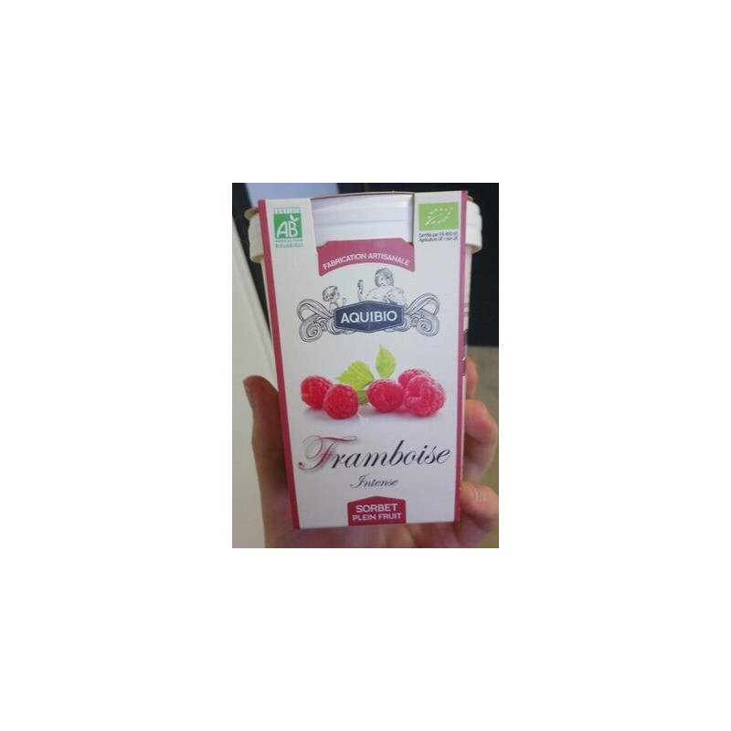 SORBET FRAMBOISE AQUIBIO SORBET FRAMBOISE AQUIBIO