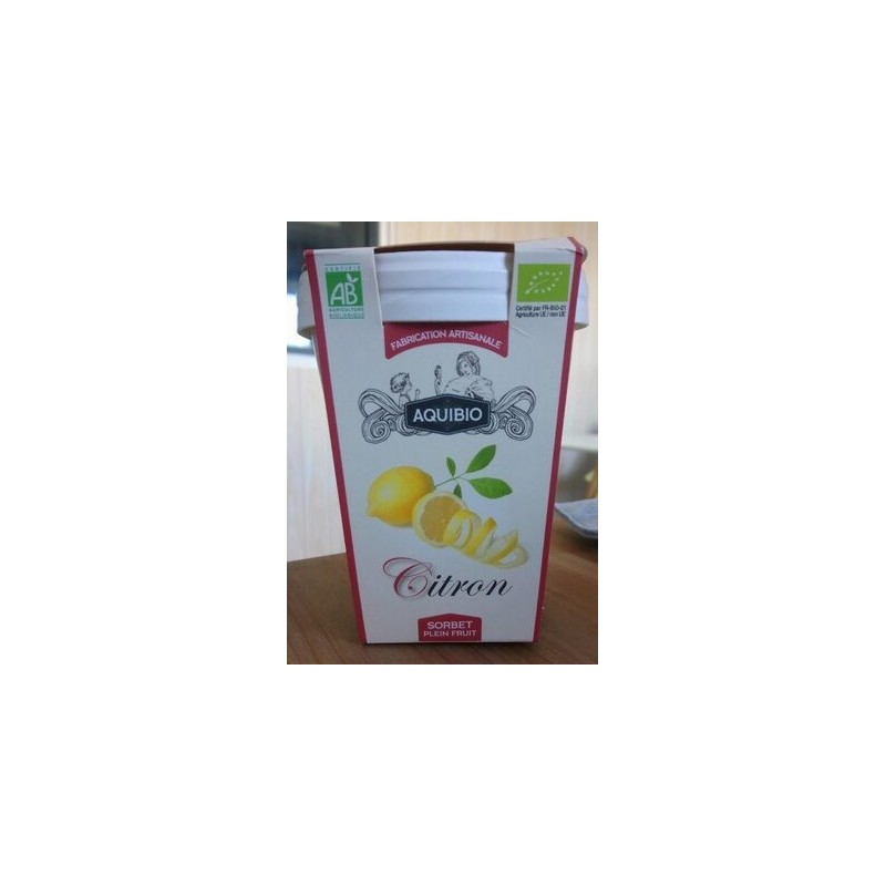 SORBET CITRON AQUIBIO SORBET CITRON AQUIBIO