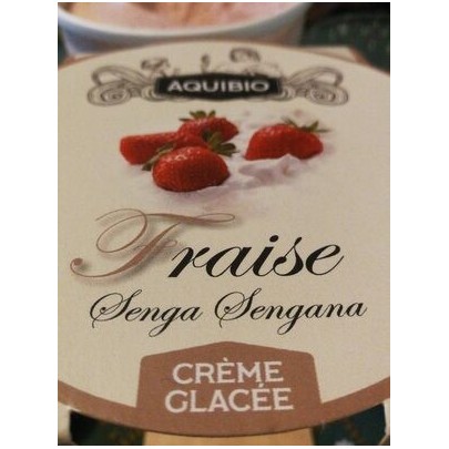 CREME GLACEE FRAISE AQUIBIO