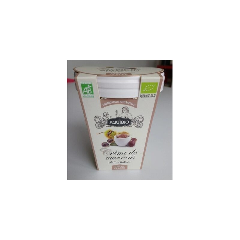 CREME GLACEE CREME DE MARRONS