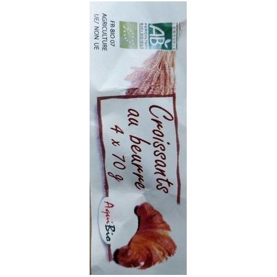 CROISSANTS AU BEURRE  4X70 G A