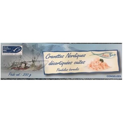 CREVETTES DECORTIQUEES 200G AQ