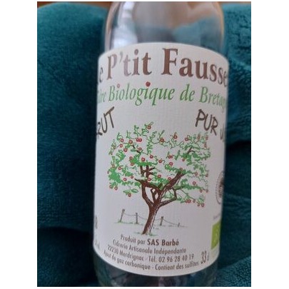CIDRE BRUT BIO LE P TIT FAUSSE