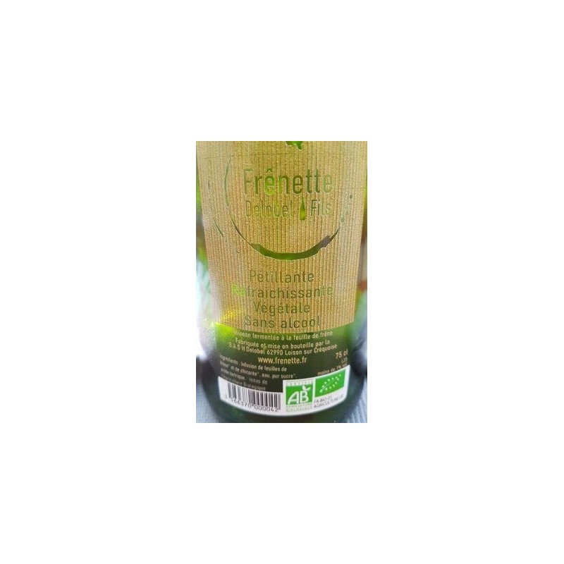 FRENETTE SANS ALCOOL BIO 75CL FRENETTE SANS ALCOOL BIO 75CL