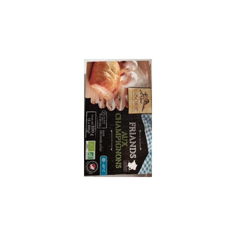 FRIANDS AUX CHAMPIGNONS AQUIBI FRIANDS AUX CHAMPIGNONS AQUIBI