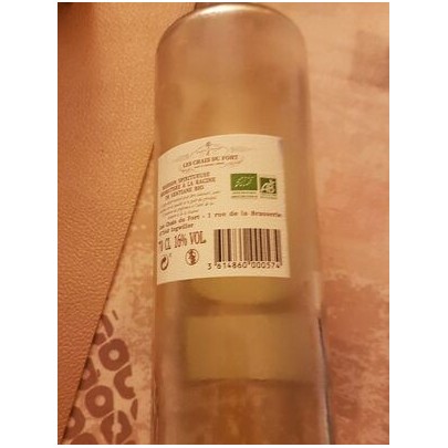 GENTIANE 16  BIO 70CL