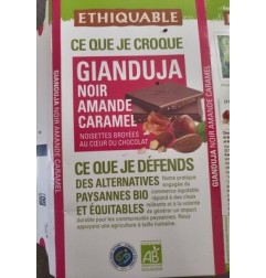 CHOCOLAT NOIR GIANDUJA AMANDE
