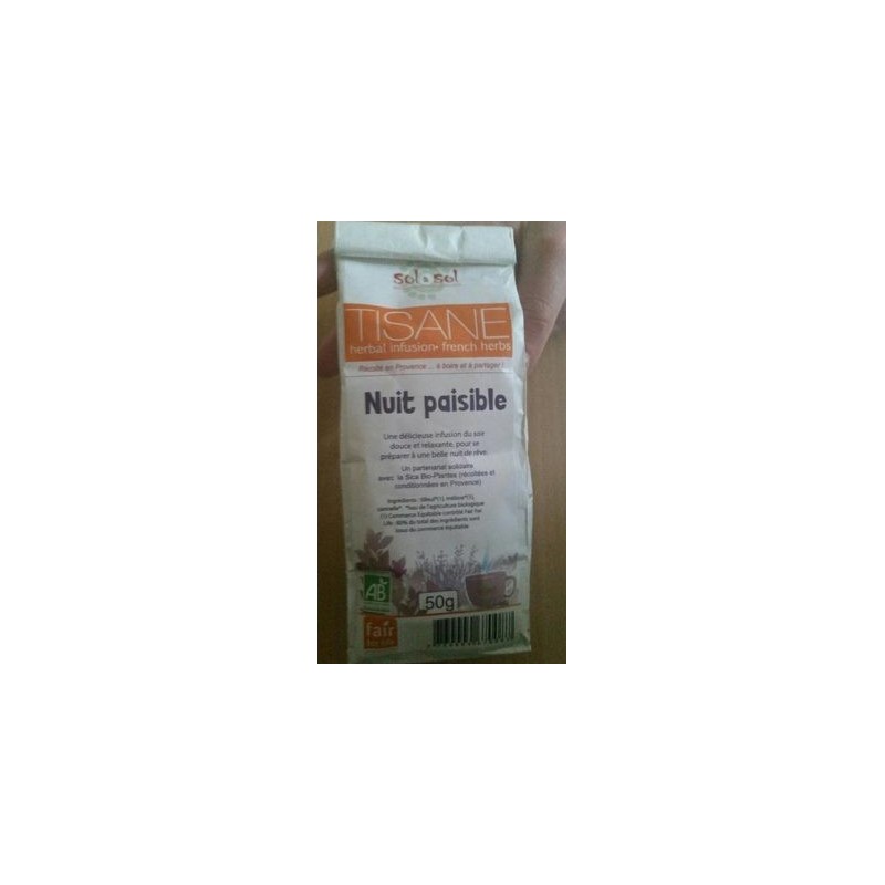 TISANE NUIT PAISIBLE 50G TISANE NUIT PAISIBLE 50G