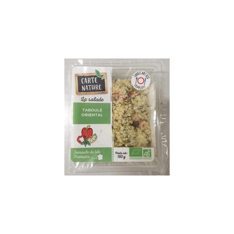 TABOULE ORIENTAL 160G TABOULE ORIENTAL 160G