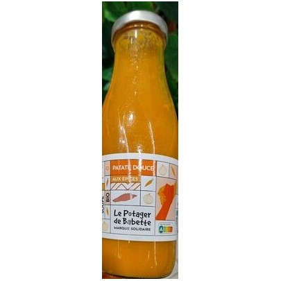 SOUPE PATATE DOUCE BIO