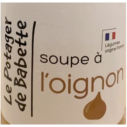SOUPE OIGNON  BIO