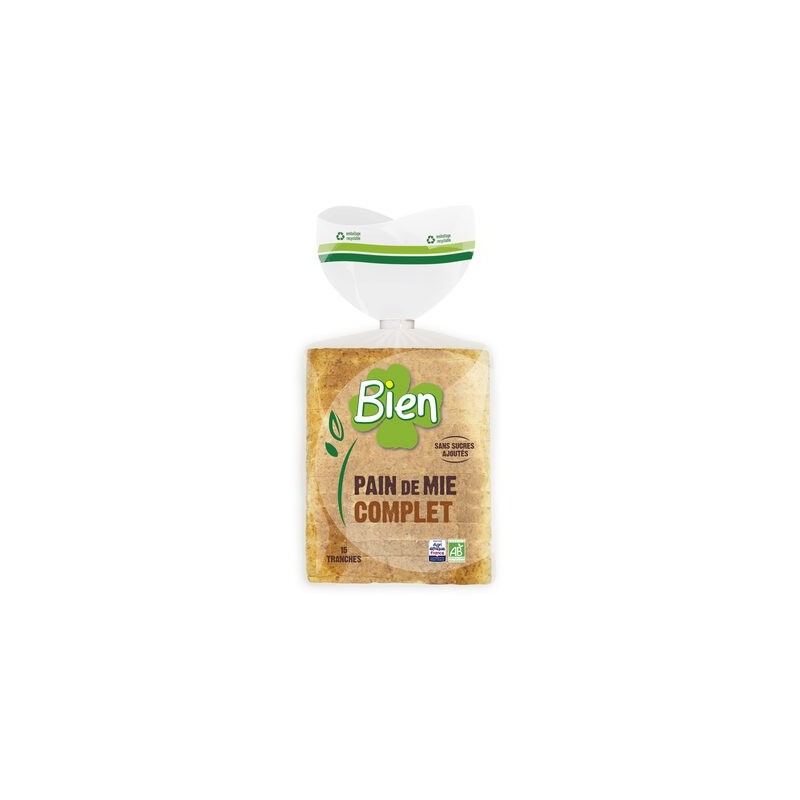 PAIN DE MIE COMPLET TRANCHE 50 PAIN DE MIE COMPLET TRANCHE 50
