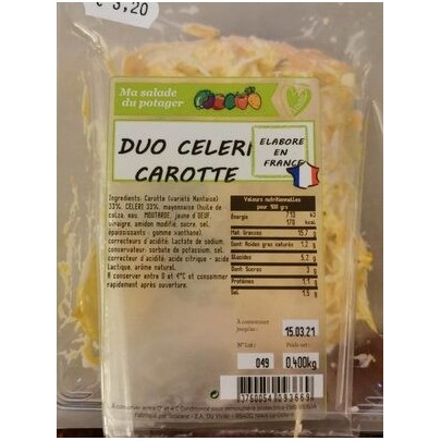 DUO CELERI CAROTTE