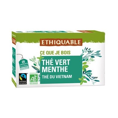 THE VERT MENTHE BIO 20 SACHETS