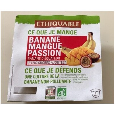 PUREE BANANE MAN