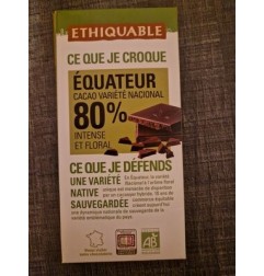 CHOCOLAT NOIR 80