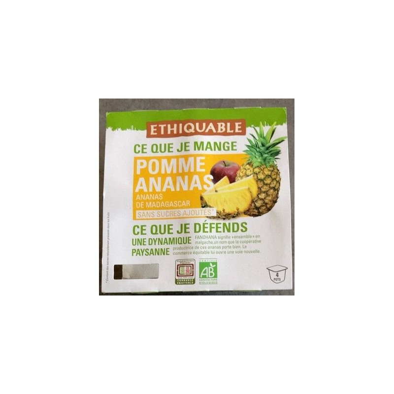 PUREE POMME ANAN