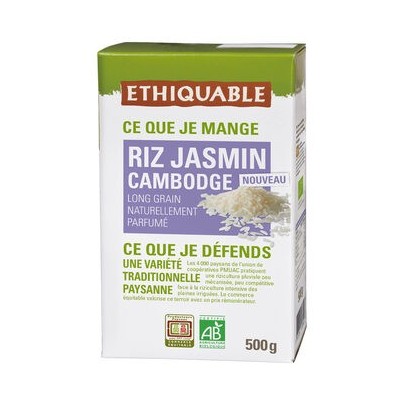 RIZ JASMIN CAMBODGE BIO 500G
