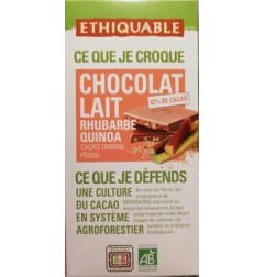 CHOCOLAT LAIT RHUBARBE QUINOA